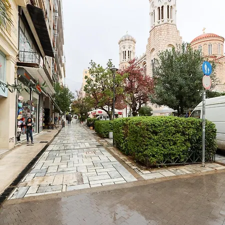 Apartament 1 Bd Nikiou Cosy By Live&travel Ateny